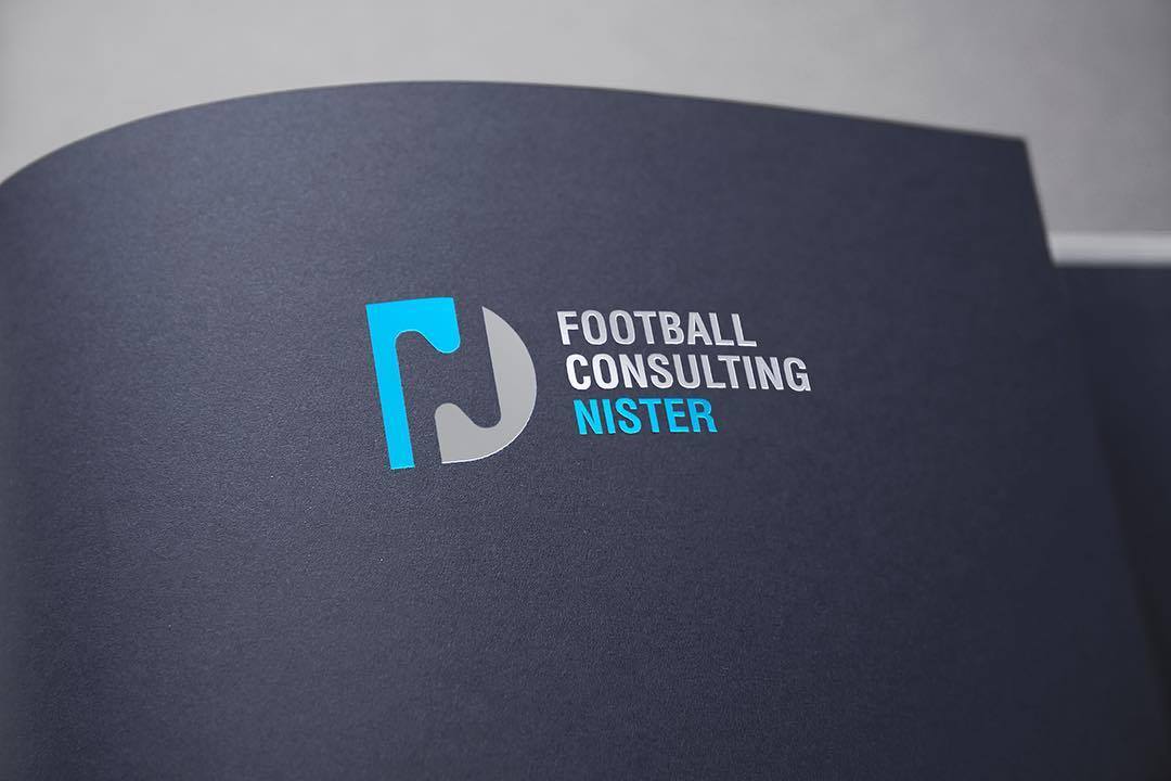 Football consulting Nister logo design